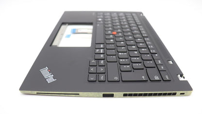 Lenovo ThinkPad T14s Gen 4 Keyboard Palmrest Top Cover Italian Black 5M11L59357