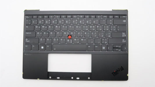 Lenovo ThinkPad Z13 Gen 1 Keyboard Palmrest Top Cover Arabic Backlit 5M11H94922