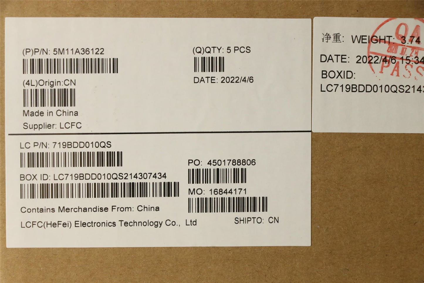 Lenovo ThinkPad E15 Gen 2 Keyboard Palmrest Top Cover Black 5M11A36122