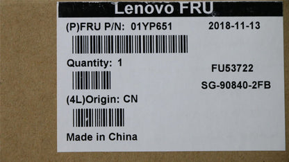 Lenovo ThinkPad L580 L590 E580 E585 T590 E590 E595 Keyboard French Black 01YP651