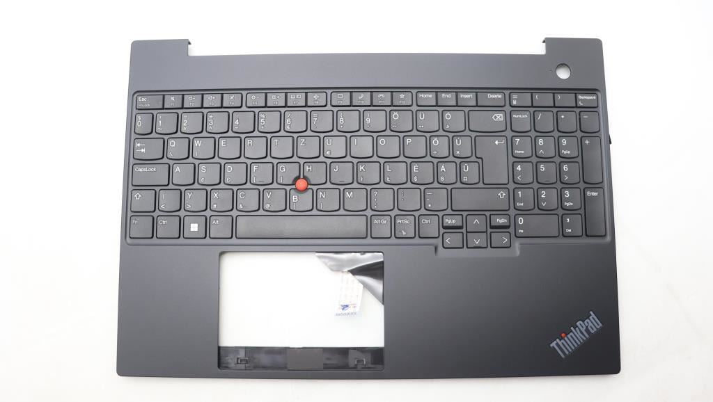 Lenovo ThinkPad E16 Gen 1 Keyboard Palmrest Top Cover Hungarian Black 5M11H94775