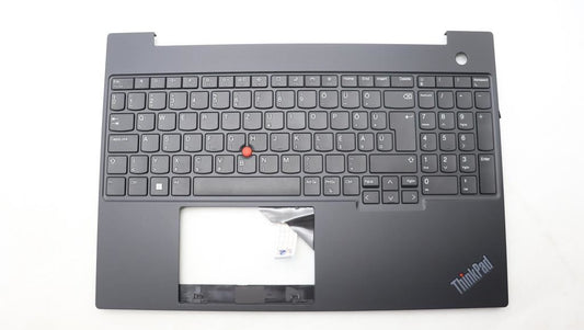 Lenovo ThinkPad E16 Gen 1 Keyboard Palmrest Top Cover Hungarian Black 5M11H94775