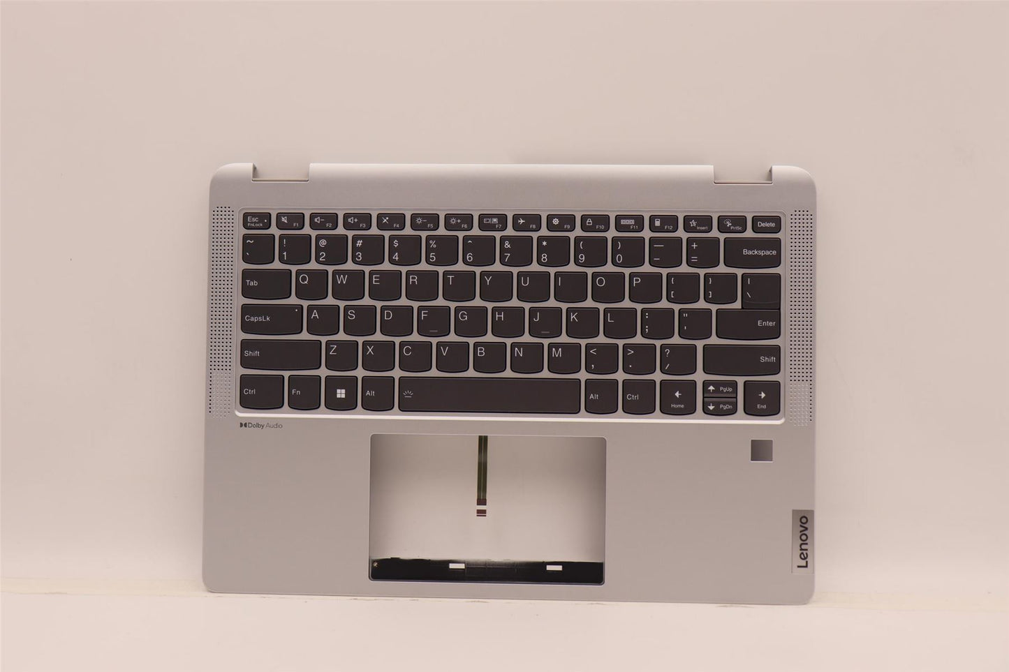 Lenovo IdeaPad 5 14IAU7 Keyboard Palmrest Top Cover US Cloud Grey 5CB1H79940