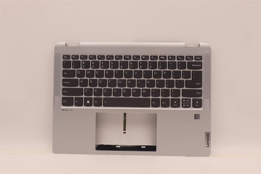 Lenovo IdeaPad 5 14IAU7 Keyboard Palmrest Top Cover US Cloud Grey 5CB1H79940
