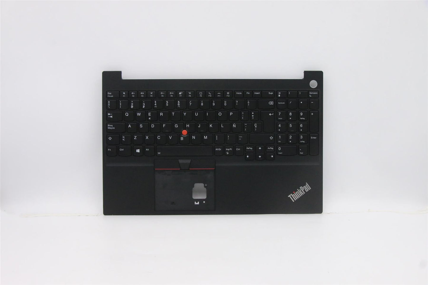 Lenovo ThinkPad E15 2 Keyboard Palmrest Top Cover Spanish Black 5M10W64623