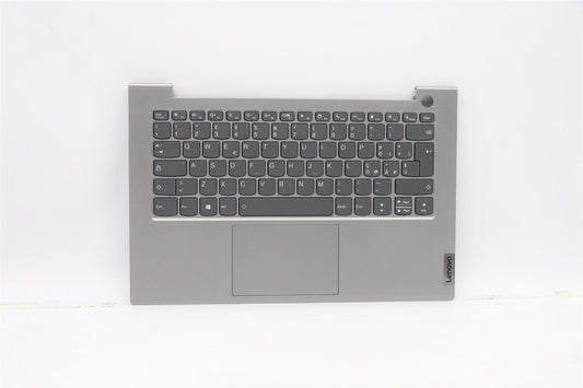 Lenovo ThinkBook 14 G2 ITL Keyboard Palmrest Top Cover Italian Silver 5CB1B33136