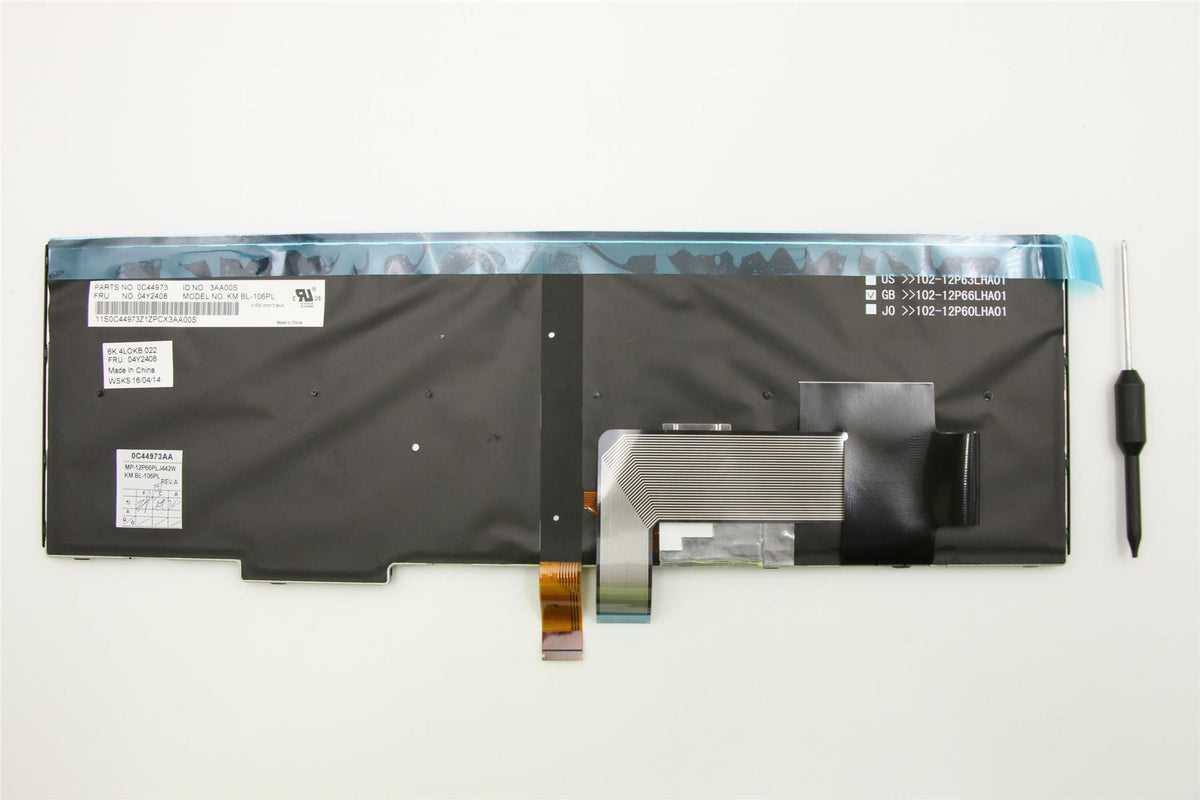 Lenovo CS13KM, PL, CHY, Backlit Polish Keyboard 04Y2408