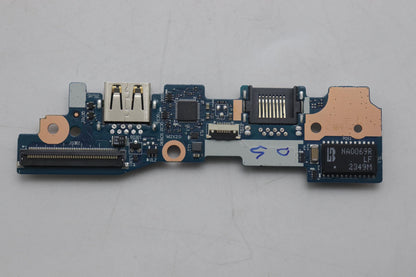 Lenovo CARDPOP FRU PCBA IO/B NSF862 W/FPR Fingerprint FPR I/O Board 5C51J62786