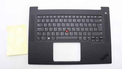 Lenovo ThinkPad P1 Gen 6 Keyboard Palmrest Top Cover Hungarian 5M11L89008