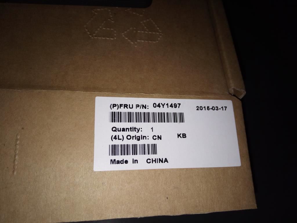 Lenovo FRU Booklet KBD- GR US English Greek Keyboard 04Y1497