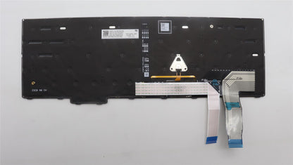 Lenovo ThinkPad L15 4 P16s 2 P16v 1 T16 2 Keyboard Belgian Black 5N21K05010