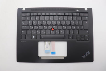 Lenovo ThinkPad T14s Gen 4 Keyboard Palmrest Top Cover Bulgarian 5M11L59445