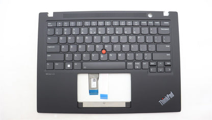 Lenovo ThinkPad T14s Gen 4 Palmrest Cover Keyboard US Black Backlit 5M11L92992