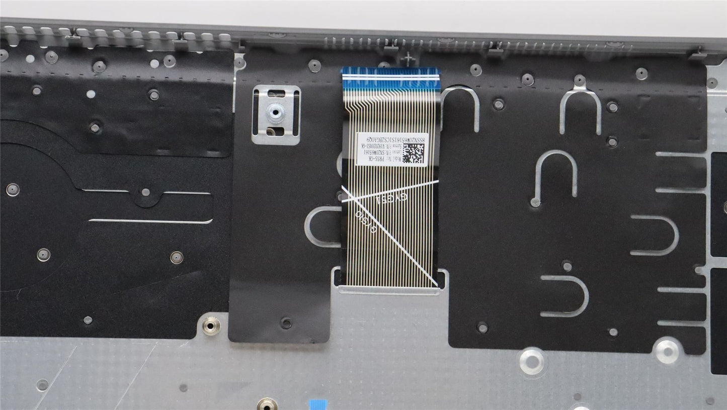 Lenovo IdeaPad 1 15AMN7 Keyboard Palmrest Top Cover Greek Silver 5CB1J51276