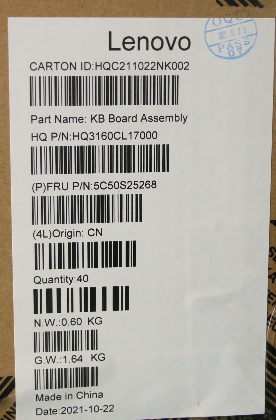 Lenovo IdeaPad 5 13Q7C6 USB-C Board 5C50S25268