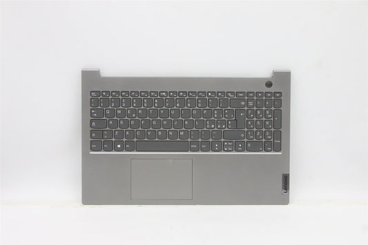 Lenovo ThinkBook 15 G2 ITL Tastatur Handballenauflage Obere Abdeckung Italienisch Grau 5CB1B35064