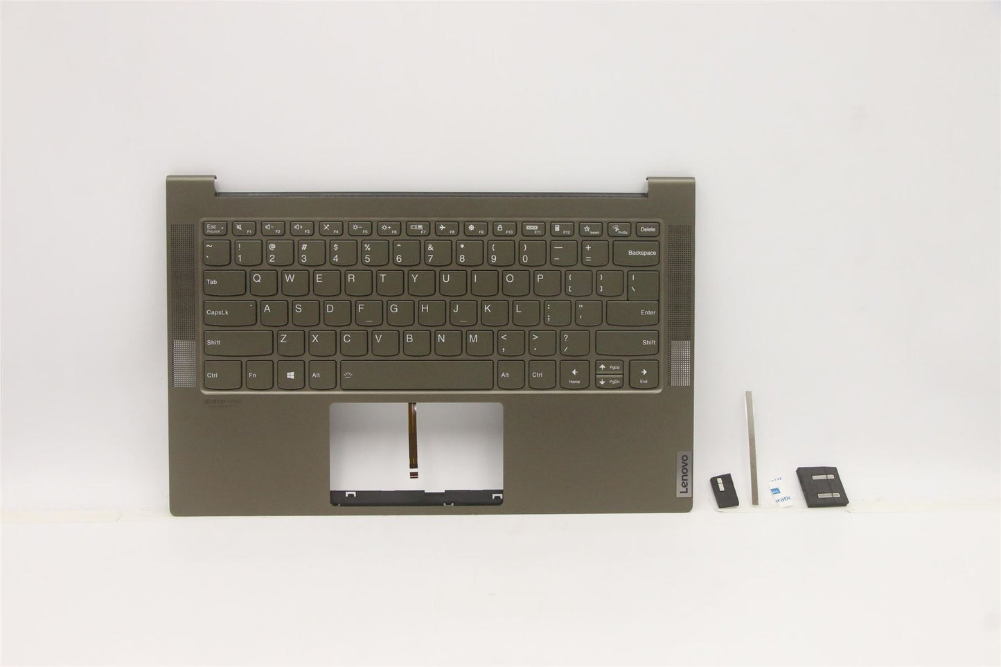 Lenovo Yoga 7-14ITL05 Keyboard Palmrest Top Cover US Dark Moss 5CB1B05348