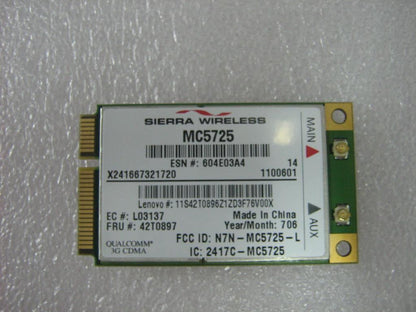 Lenovo FRU 5725 Telus Board 42T0897