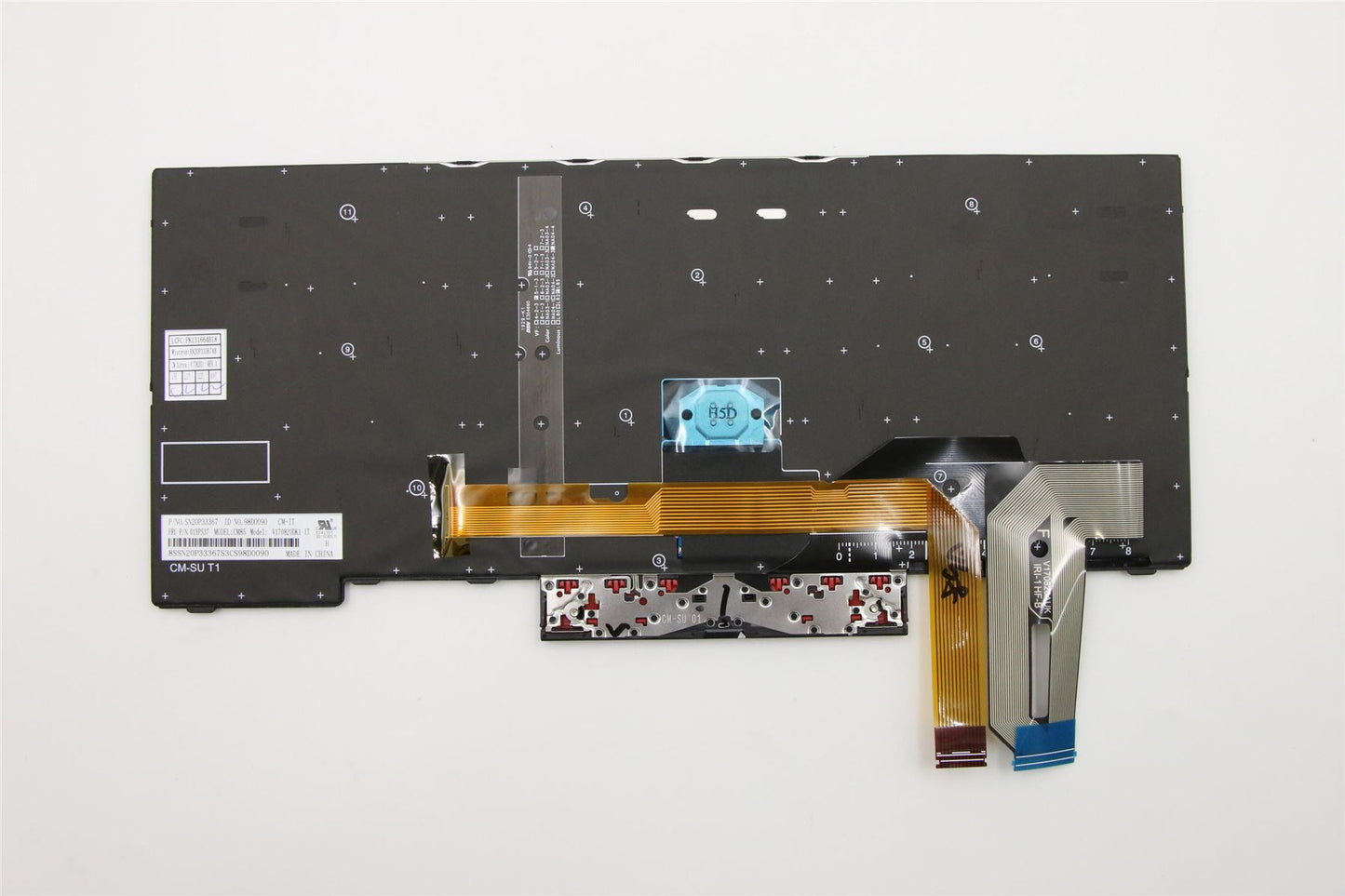 Lenovo ThinkPad T480s T490 L480 L380 L390 L490 E480 E490 T495 Keyboard 01YP537