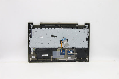 Lenovo IdeaPad 7 15ITL5 Palmrest Cover Touchpad Keyboard UK Dark Moss 5CB1A22454