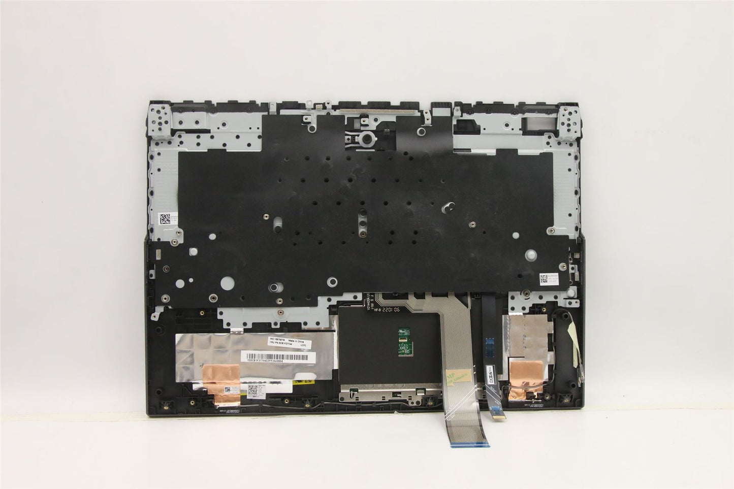 Lenovo 5 16IAH7H Palmrest Cover Touchpad Keyboard Greek Storm Grey 5CB1F37744