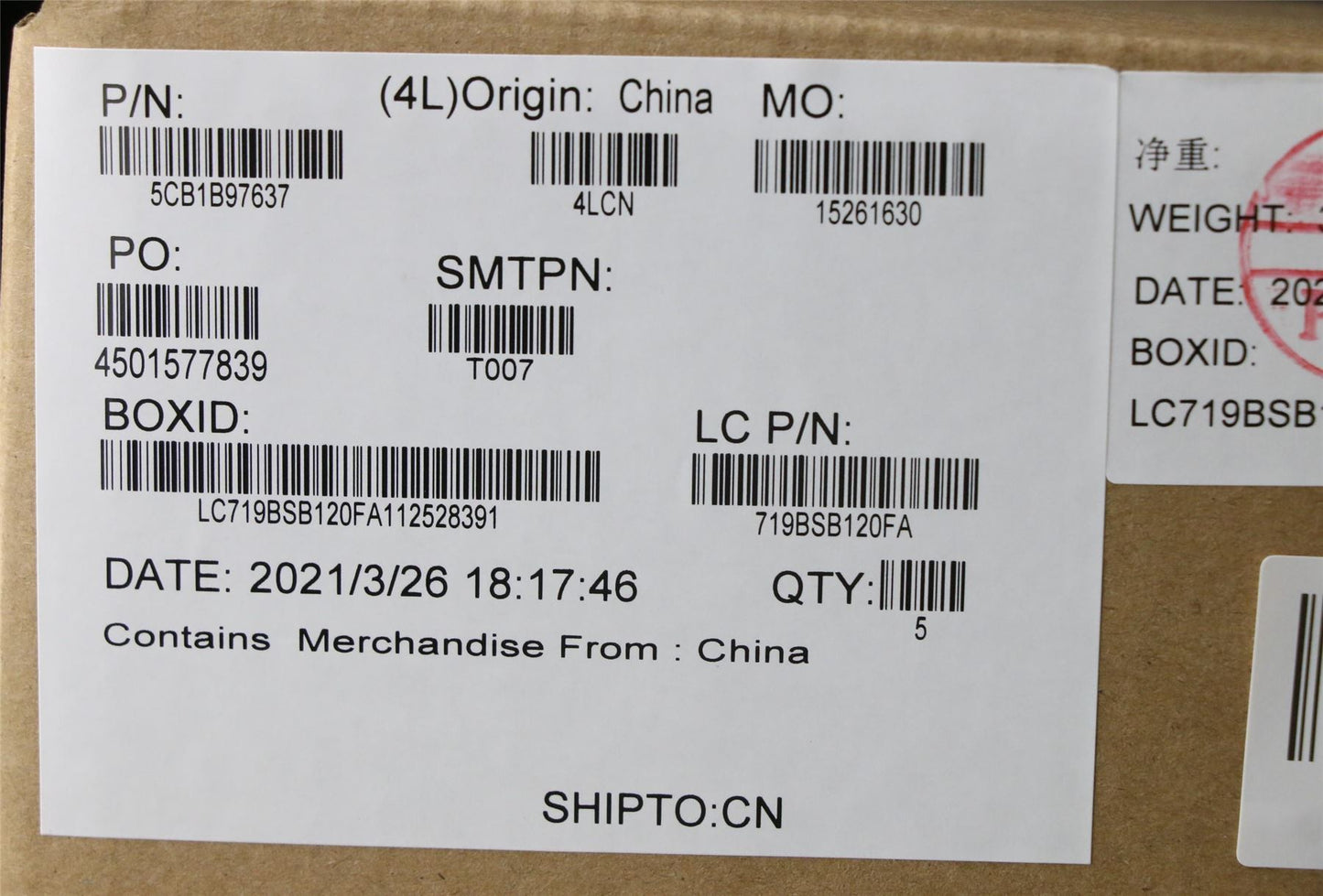 Lenovo IdeaPad 3-14ITL6 3-14ALC6 Palmrest Cover Touchpad Keyboard 5CB1B97637