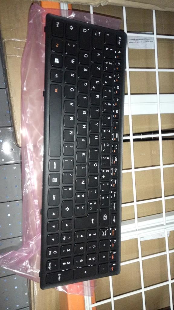 Lenovo FR-T6E2B-DF-BlackeyBlackFrame-BLKBD French Keyboard 25214152
