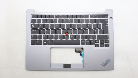 Lenovo ThinkPad E14 Gen 5 Keyboard Palmrest Top Cover UK Europe 5M11L92455