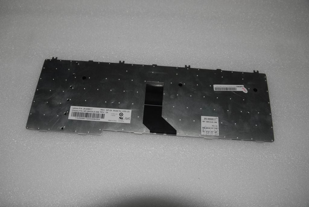 Lenovo CCY A3S 101KEY ORG KBD US English Keyboard 25008517