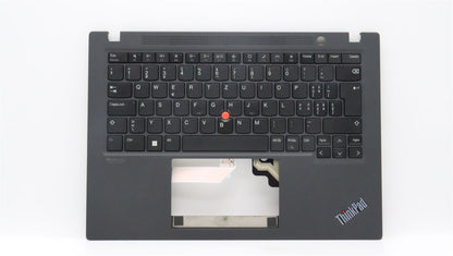 Lenovo ThinkPad T14s 3 Keyboard Palmrest Top Cover Swiss Black 5M11G27069