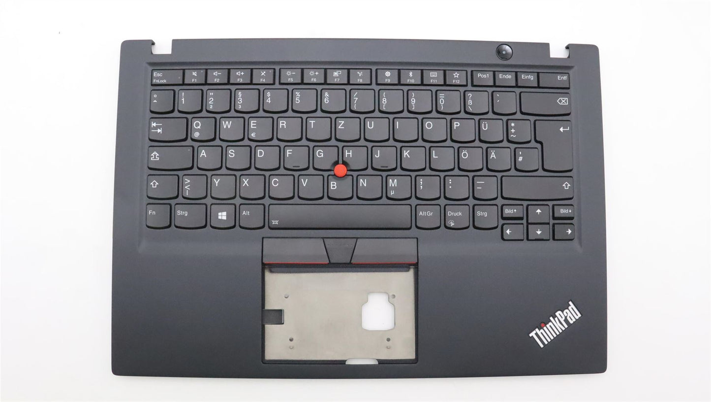 Lenovo ThinkPad T495s Keyboard Palmrest Top Cover German Black 5M11A08723
