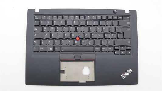Lenovo ThinkPad T495s Keyboard Palmrest Top Cover German Black 5M11A08723