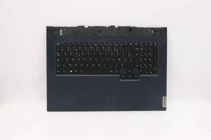 Lenovo 5 17ITH6 Palmrest Cover Touchpad Keyboard French Phantom Blue 5CB1D20054