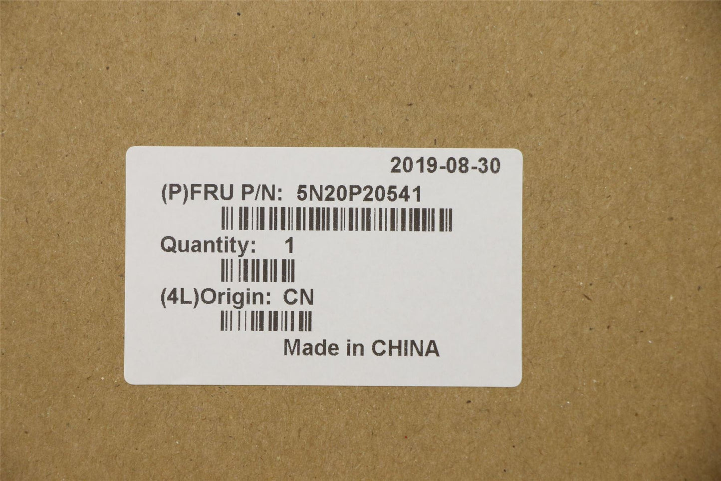 Lenovo NB_KYB NB_KYB GE W/PD/GL850 B 80XF PTN 5N20P20541