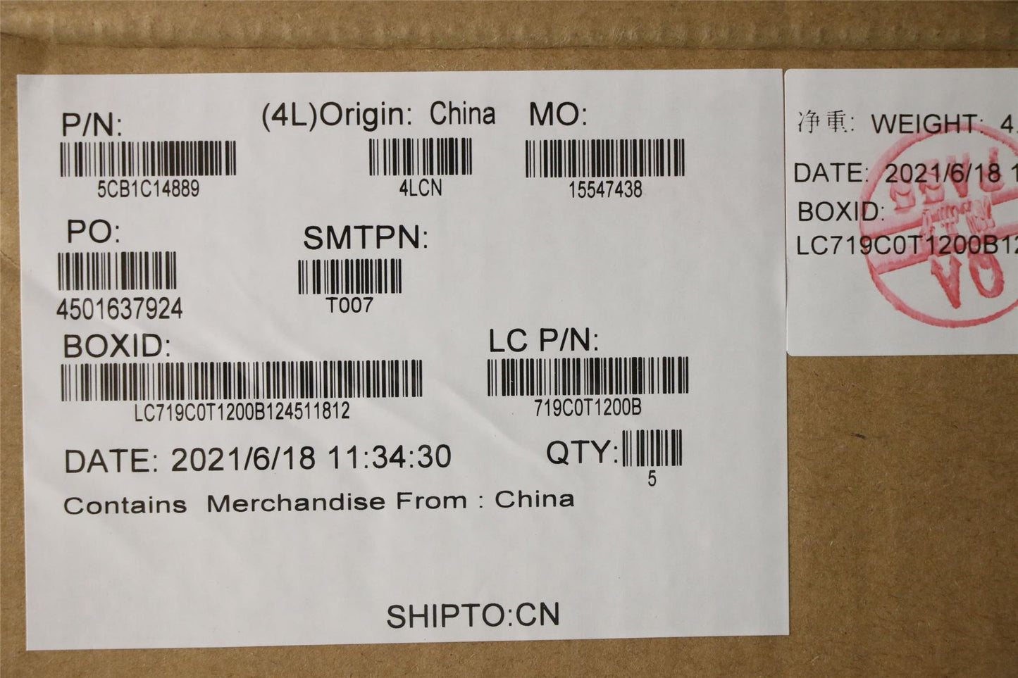 Lenovo Legion 5 16ACH6H Palmrest Cover Touchpad Keyboard French Grey 5CB1C14889