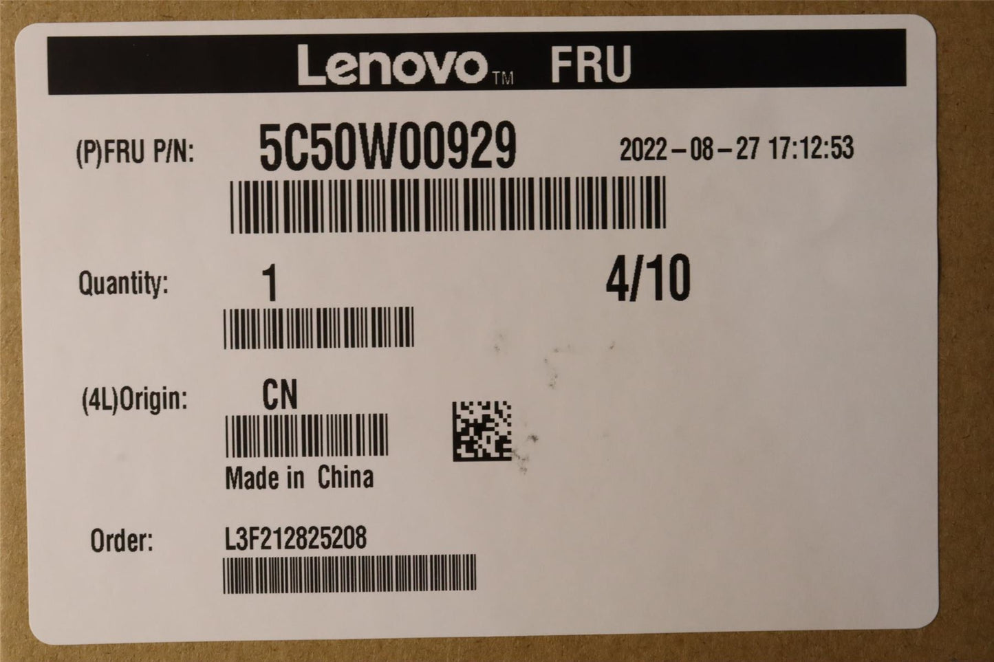 Lenovo FRU USB3 Card LP 5C50W00929