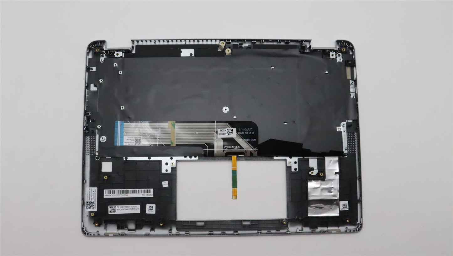 Lenovo IdeaPad 5 14IAU7 Keyboard Palmrest Top Cover Slovenian Backlit 5CB1H79964