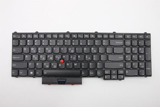 Lenovo ThinkPad P50 P70 Keyboard Greek Black Backlit 00PA301