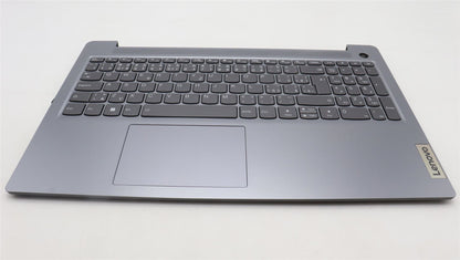 Lenovo IdeaPad 3 15AMN8 Palmrest Cover Touchpad Keyboard Arctic Grey 5CB1L28186