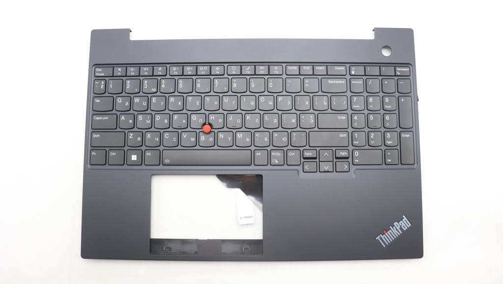 Lenovo ThinkPad E16 Gen 1 Keyboard Palmrest Top Cover Ukrainian Black 5M11L65423