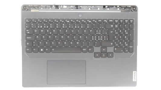 Lenovo Legion 5 16IRX8 Palmrest Cover Touchpad Keyboard Switzerland 5CB1L30880