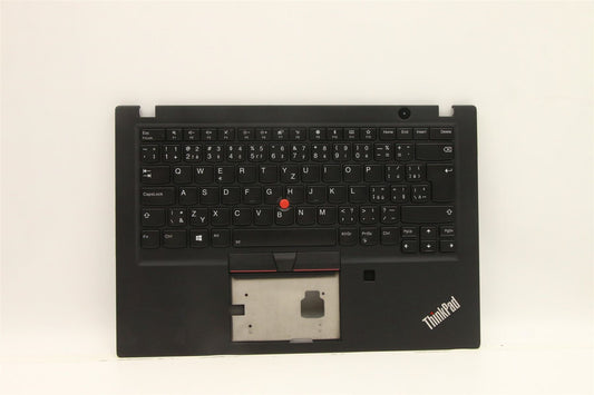 Lenovo ThinkPad T495s Palmrest Touchpad Cover Keyboard German Black 5M11A08491