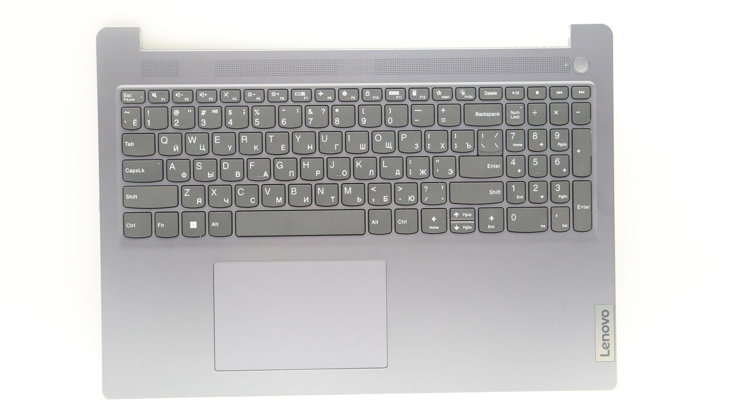 Lenovo IdeaPad 3 16ABR8 Palmrest Cover Touchpad Keyboard Russian 5CB1L15006