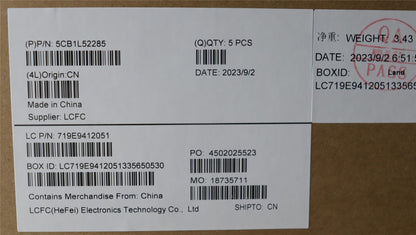 Lenovo Upper Case ASM_UKE L82X8 FP NBL AG 5CB1L52285