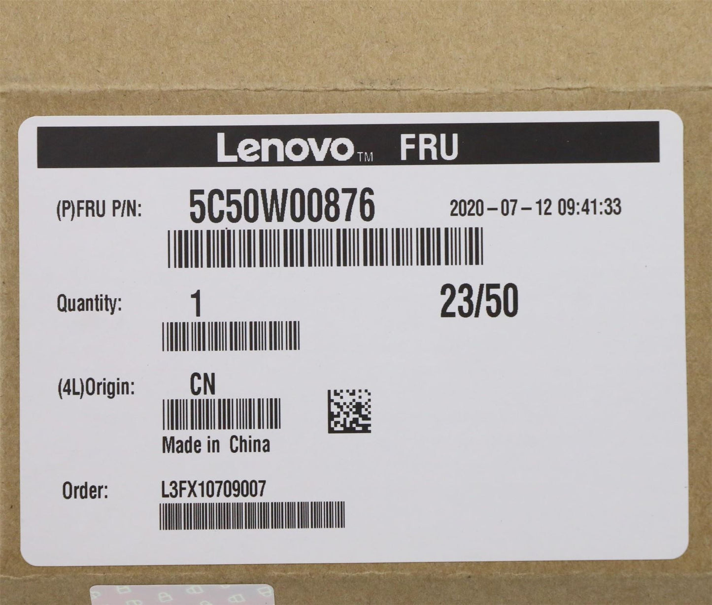 Lenovo ThinkCentre P340 P350 M90q PCIe Riser Card 5C50W00876