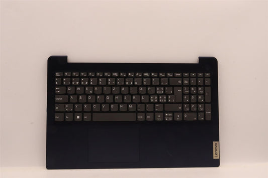 Lenovo IdeaPad 3 15IAU7 Palmrest Cover Touchpad Keyboard Abyss Blue 5CB1H78254