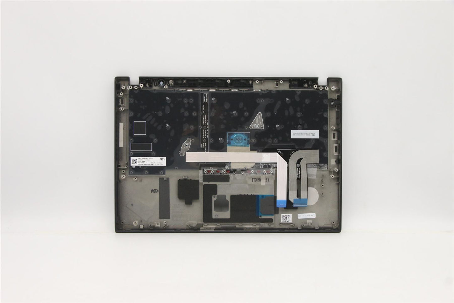 Lenovo ThinkPad T14s Keyboard Palmrest Top Cover Danish Black Backlit 5M10Z41264
