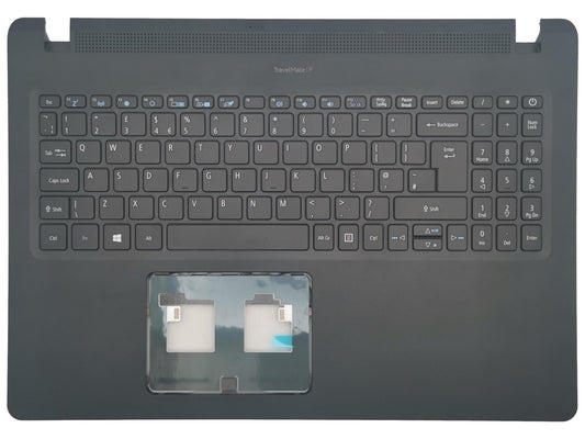 Acer Travelmate P215-51 Palmrest Cover Keyboard UK Black 6B.VJXN5.024