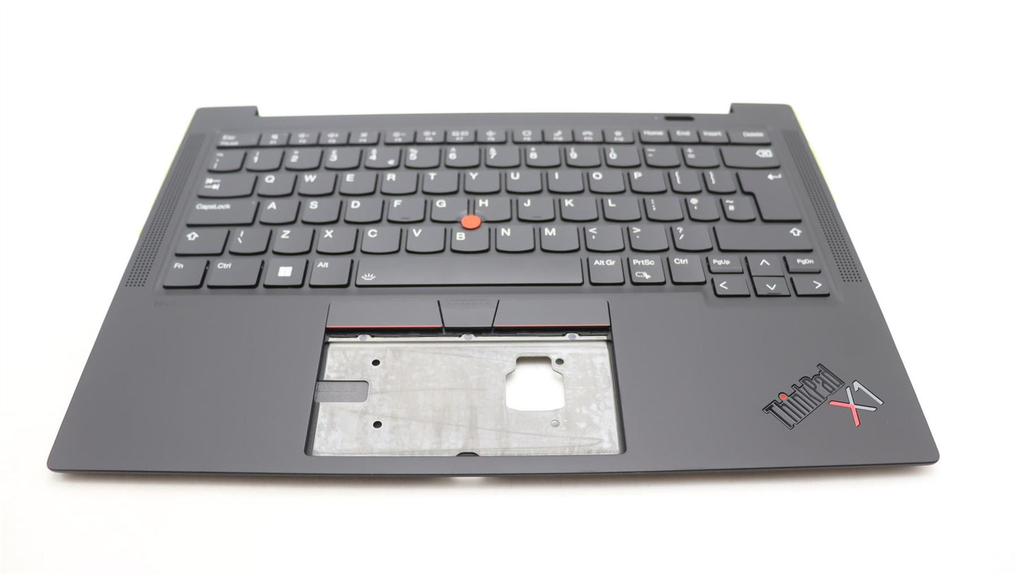Lenovo ThinkPad X1 11th Gen Palmrest Cover Keyboard UK Europe Black 5M11H62865