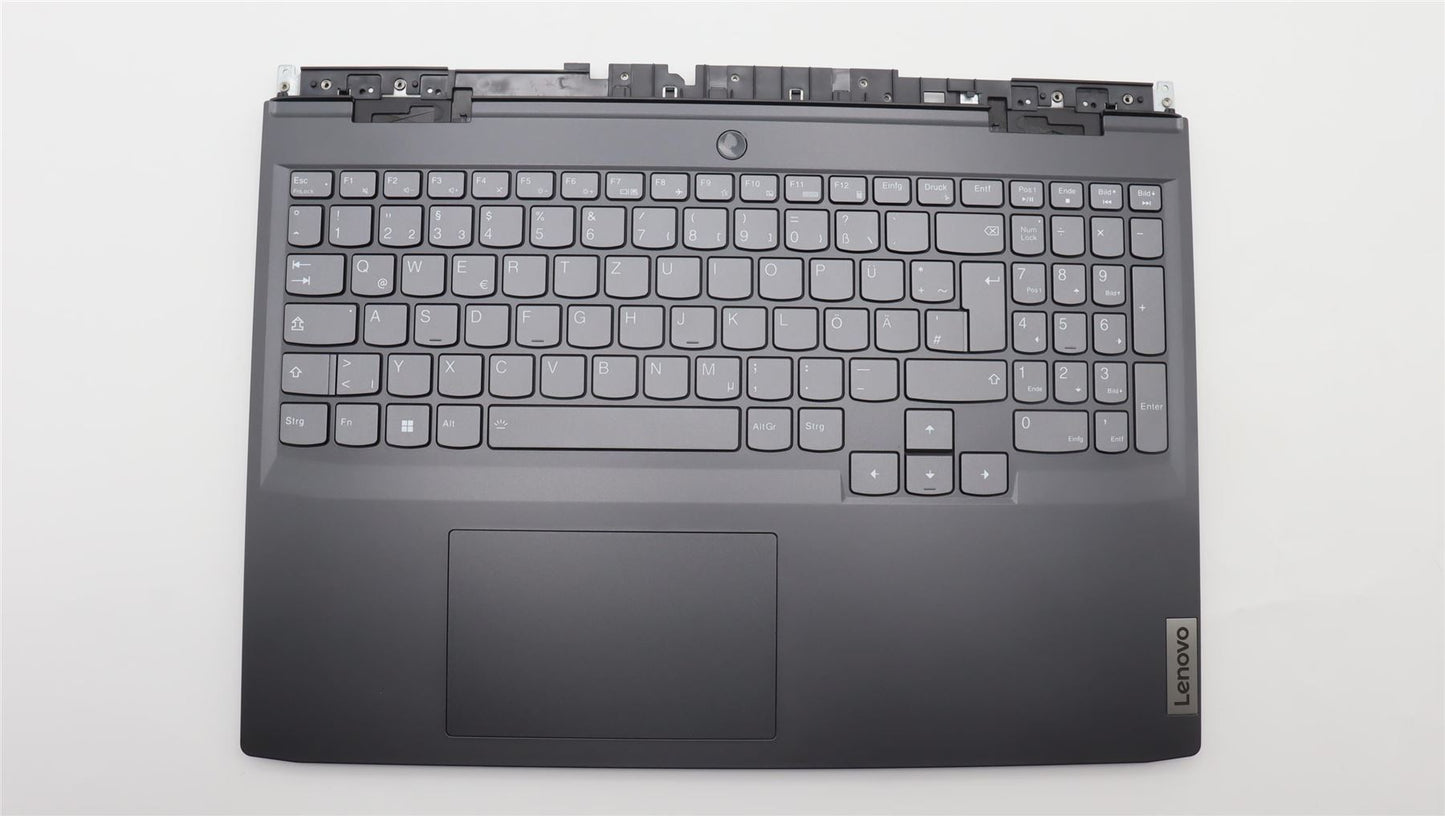 Lenovo IdeaPad 3 16IAH7 Palmrest Cover Touchpad Keyboard German Black 5CB1J09532